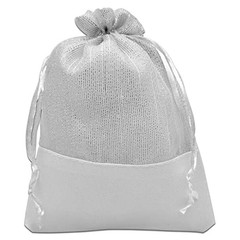 24-Pack Linen & White Organza Gift Bags with Drawstrings (Medium 5 x 7 1/4) –