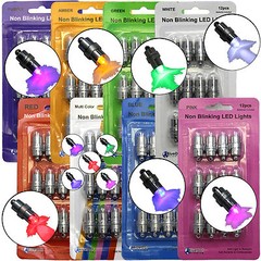 12 SUBMERSIBLE LED Waterproof Balloon Floral Mini Light Wedding Party 8 Colors