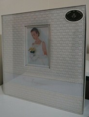 Our Engagement Photo Album Bridal Shower Gift Present 144 photos 18 pages Ivory