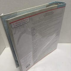 Gartner Studios Wedding Planner Organizer Book Light Blue 3 Ring Binder
