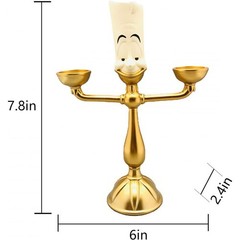 Beauty and The Beast Candelabra for Wedding Tables, Christmas Party Home Decorat