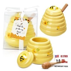 Pcs Baby Shower Prize for Winners Honey Party Favors 3 oz Ceramic Honey Jars 1