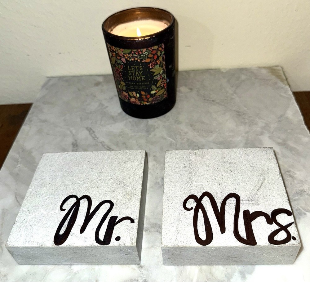 Decor Wedding Gift Mr & Mrs