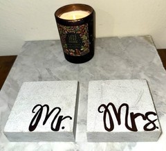 Decor Wedding Gift Mr & Mrs