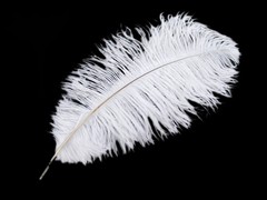 12 pcs 24-26″ long White Genuine Ostrich FEATHERS Wedding Party Centerpieces