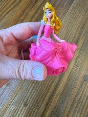 Disney Princess PVC Cake Topper Lot Of 3 Cinderella Belle Aurora