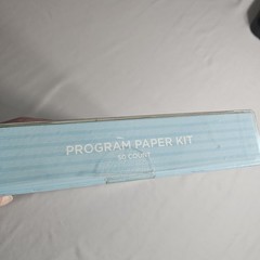 CLUB WEDD 50 Count Program Paper Kit Wedding