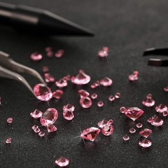 Hicarer 7000pcs Pink Acrylic Diamond Vase Filler Table Scatter Crystals Decor