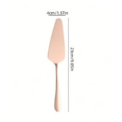 Multi color Food Grade Stainless Steel Cake Pizza Server for Home Kitchen Baking
