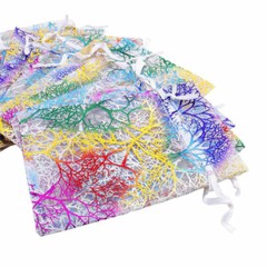 50/100/200 Sheer Coralline Organza Favor Gift Bags Jewelry Pouches Wedding Party