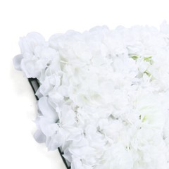 6Pcs Artificial Flower Wall Panel Backdrop Wedding Party Background Venue Decor