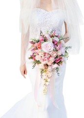 Bridal/Wedding/engagement Bouquet Artificial Flowers
