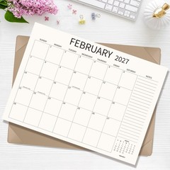 Desk Calendar 2026-2027 Large 22×17 inch, July 2026 to December 2027, 18 Mont…