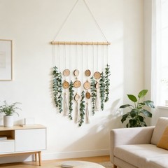 Artificial Plant Fake Eucalyptus Wall Hanging Flower Wedding Garden Home Decor