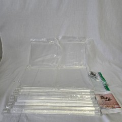 Clear Acrylic Tabletop Center Piece for Flowers New See Photos / No Flowers