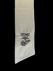 USMC (EGA) Semper Fi Cotton Wreath Sash (2 Logos) 28k Stitch