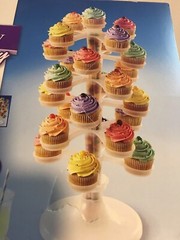 Wilton Adjustable Cupcake Tower Stand 25 Cupcake Centerpiece Fillable Candy