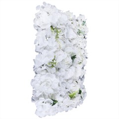 12pcs Artificial Flower Wall Panels Floral Decor Prop Wedding Party Venue Decor