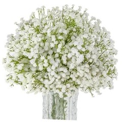 PCS Baby Breath Artificial Flowers Fake Babys Breath Gypsophila Flowers Bulk 10