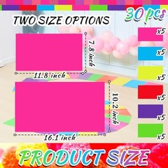 Colorful PVC Floor Stickers Candy Donut Theme Land Runway 16.1 x 10.2 Inch 30