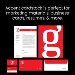 White 8.5” x 11” Cardstock Paper, 120 Lb, 325 GSM 1 Ream | 150 Sheets,