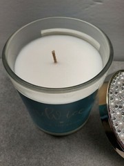 White Sweet Bouquet Floral Scented For The Bride Wedding Good Luck Candle 10 OZ