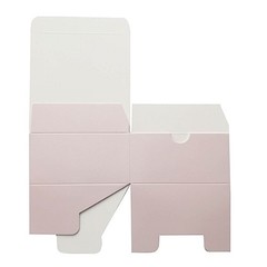Blush 100 pcs Cake FAVOR BOXES 4″x4″x2″ Wedding Party Decorations GIFT Supply