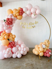 Metal Wedding Arch Backdrop Stand Round Backdrop Stand Stable Balloon Arch Stand