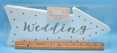 Wedding Directional Arrow Wall Sign w/ LED Lights / Master Case of 9 Signs