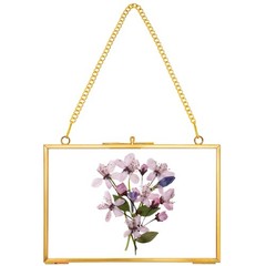 REDHUGO Hanging Pressed Flower Frame Handmade, Double Glass Picture Frame Flo…