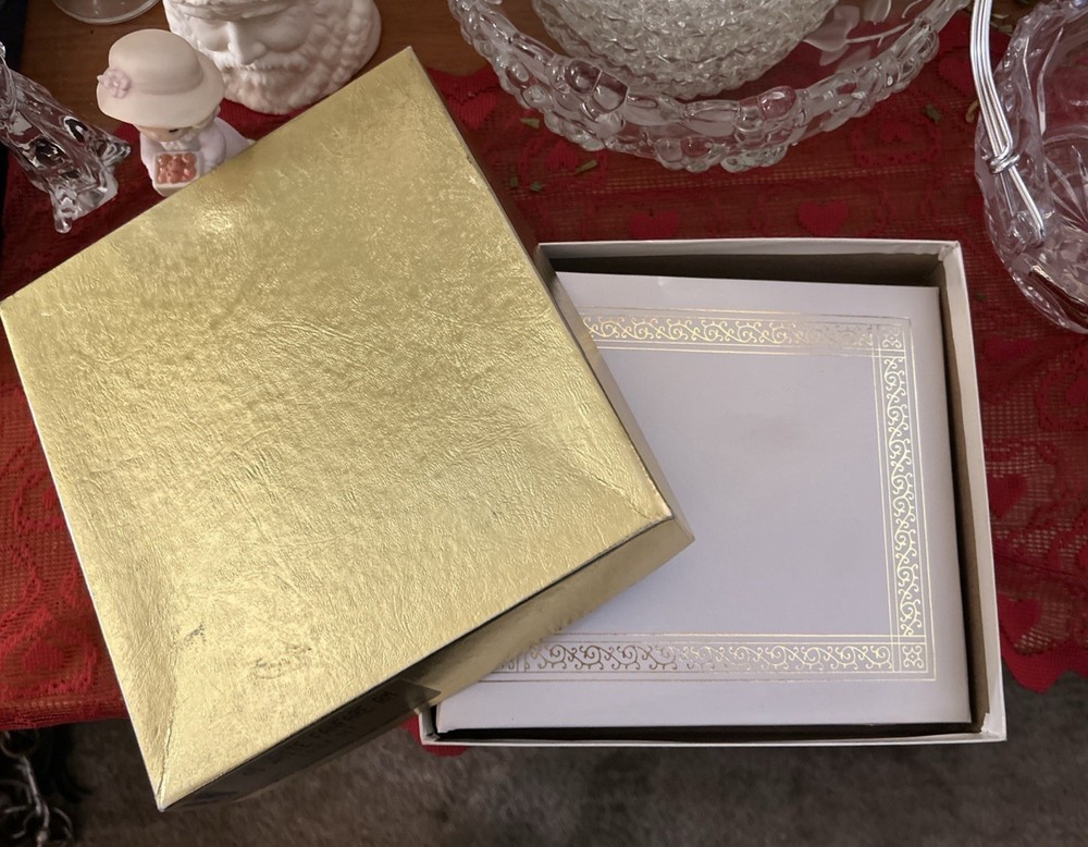 Tap Wedding Photo Album 45 White Fanfare RM Set with Box Never Used