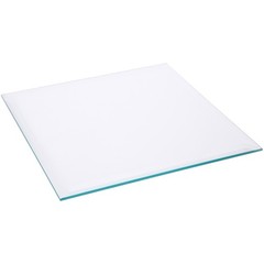 Plymor 8″ Square, 5mm Thick Beveled Clear Glass