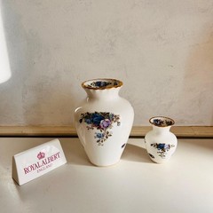 Royal Albert Moonlight Roses Porcelain Vase – Large English Floral China
