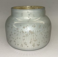 Capri Blue Cream Gold Mercury Jar 19 oz. Candle NEW Volcano Citrus No Lid 1 Wick