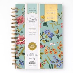 Day Designer 2026-2027 Weekly 5.875″ x 8.625″ Climbing Floral Mint- 2026/2027