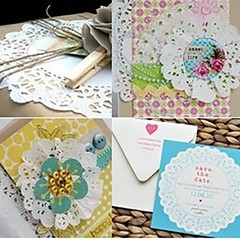 DECORA 180 Pieces White Round Paper 3.5inch,4.5inch,5.5inch, Am118s1p180f