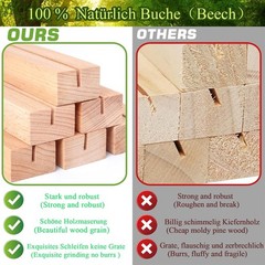 30Pcs Wooden Place Card Holders, Wood Photo Picture Card Holders for Weddings…