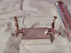 Silver Plated Marriage Certificate Holder/ With Stand 9 Inches