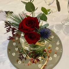 Square & Round Mirror Plate Glass Centrepieces 5 Sizes Wedding Event Table Decor