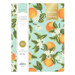 Day Designer 2026-2028 Monthly 8.5″ x 11″ Orange Blossom Mint- 2026/2028