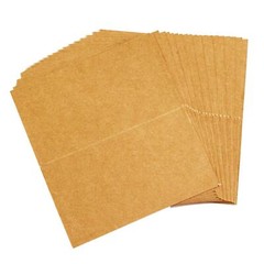 Place Cards For Weddings 100count Kraft Table Name Cards Blank Rustic Tent Cards