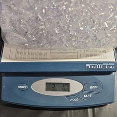 Clear Acrylic Ice Rocks Crystals Cubes Gems 3lbs Bulk Bag for Table Decor