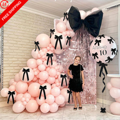 12 Pcs Black Velvet Bows, 5 x 10 Inch Ribbon Bows 5 x 10 Inch,