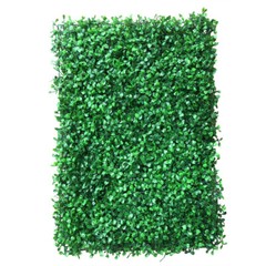 12 Pcs Artificial Boxwood Wall Hedge Mat Decor 40*60cm Panel Outdoor Grass Fence