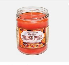 Smoke Odor Exterminator Candle, Pumpkin & Spice, 13 oz