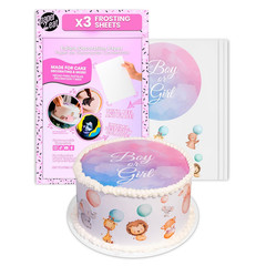 paper2eat Frosting Sheets Premium 8.5“ x 11“ – 3 Count – White Edible Icing Shee