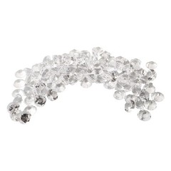100Pcs 20MM Acrylic Diamond Gems Jewels Pirate Treasure Chest Hunt Party for