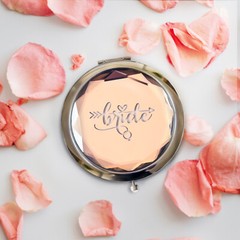 Pack of 6 Bridesmaid Wedding Gifts Favors Team Bride Bridesmaids Makeup Mirrors