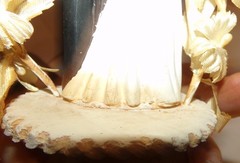 1959 Incredible Vintage 1950’s Wedding Cake Topper Silk Flower Bell Top