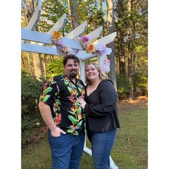 Wooden Wedding Arch Backdrop White Ceremony Arbor Handmade Large 8ft